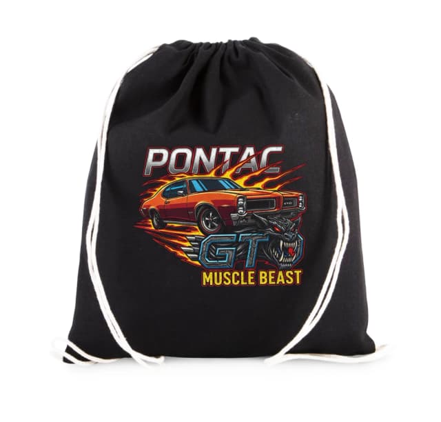 Vak na chrbát Pontiac Gto Muscle Beast Ohnivá Sila A Divoký Vlk
