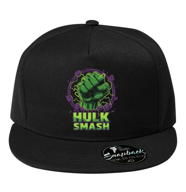 Snapback Hulk Smash Hnev Zelenej Sily Preráža Svet