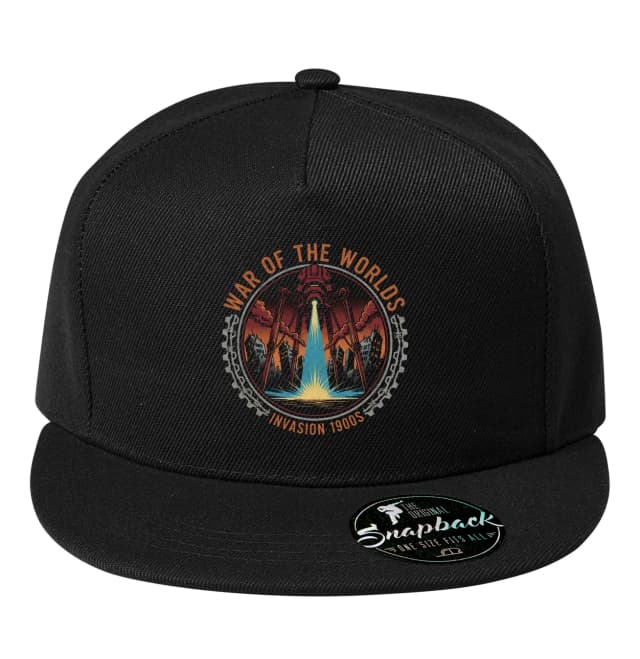 Snapback Vintage Apokalypsa Tripodov A Ničenie Mest War Of The Worlds Invázia