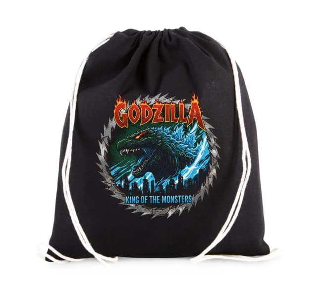 Vak na chrbát Godzilla King Of The Monsters Kráľ Plameňov A Vĺn Nad Mestom