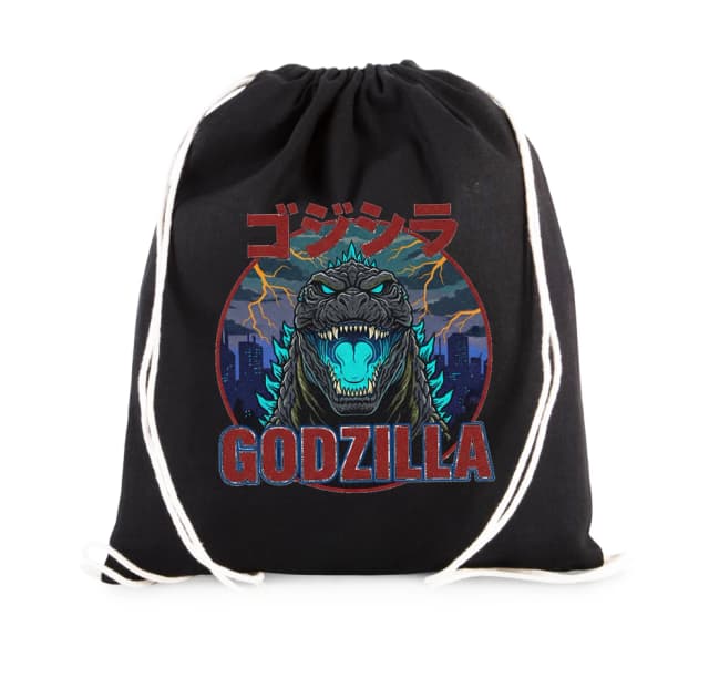 Vak na chrbát Godzilla Nočný Hnev Jadrová Žiara A Mestská Búrka