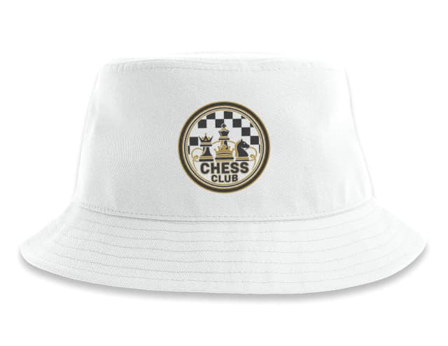 Klobúčik Kráľovská Zlatá Koruna Šachový Chess Club Emblém