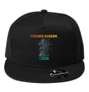 Snapback Fischer Random Explodujúci Farebný Jazdec Šachovej Mozaiky