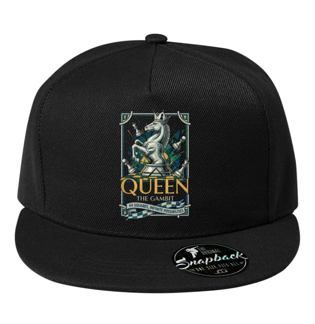 Snapback Queen The Gambit Šachová Legenda A 64 Nekonečných Možností
