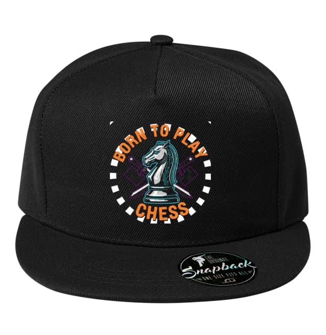 Snapback Narodený K Hraniu Chess Šachový Jazdec S Elektronickým Srdcom