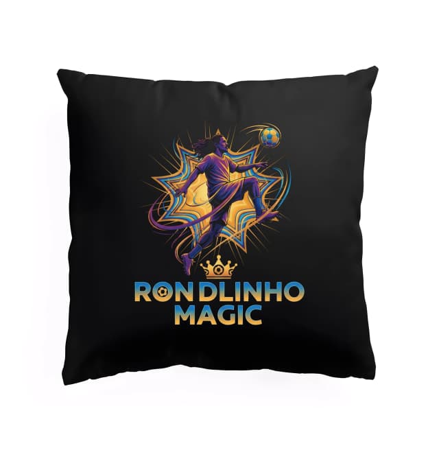 Vankúš Ronaldinho Magic Hviezdna Futbalová Mágia A Triky Brazílske Legendy