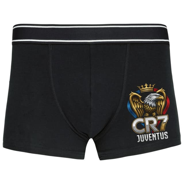 Boxerky Kráľovský Štít Cr7 Juventus Zlatý Orol Koruna A Sila