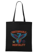 Nákupná taška Unstoppable Mentality Sila Sedmičky Orlie Vôľa A Nezlomné Srdce