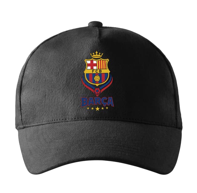 Šiltovka Barça Kráľovský Štít Ikonický Katalánsky Futbalový Symbol