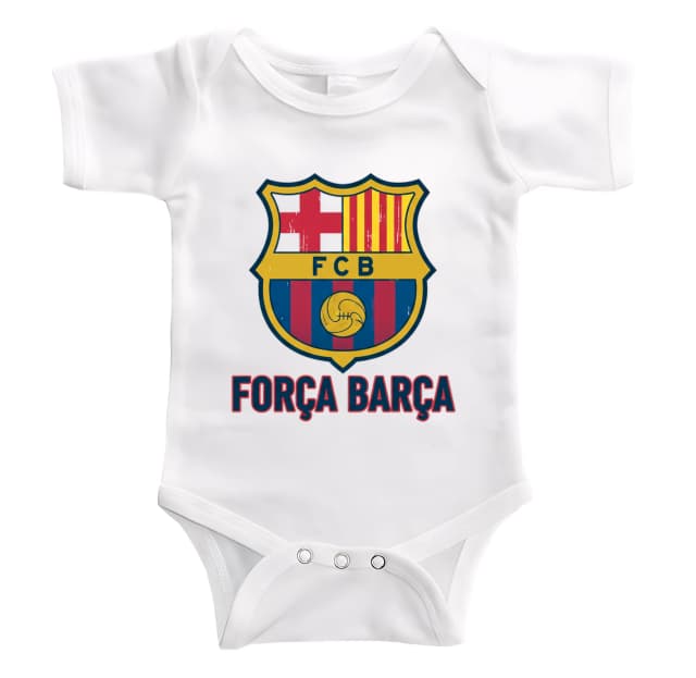 Detské body Sila Tradícia A Vášne Fc Barcelona V Retro Erbovom Dizajne