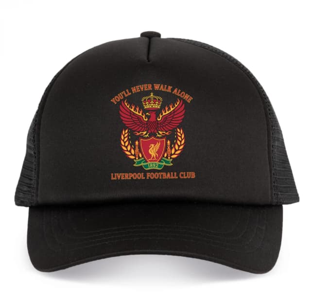 Detská šiltovka Večná Vášeň Plamenný Fénix A Koruna 1892 Youll Never Walk Alone Liverpool