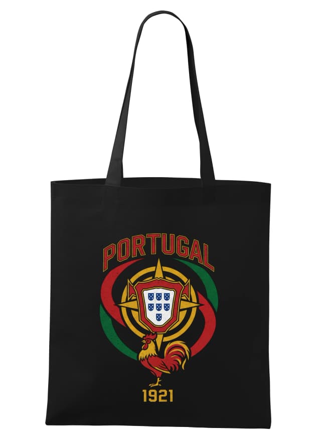 Nákupná taška Portugal Kohút 1921 Kompas Hrdosti A Legendárna Štít