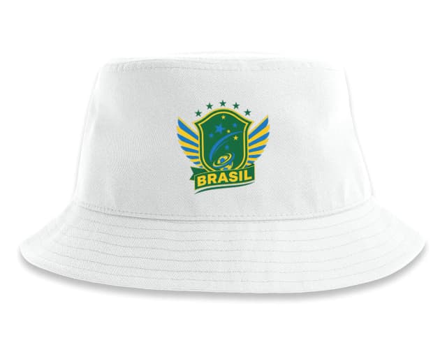 Klobúčik Letiaci Štít Brasil Hviezdny Futbalový Odkaz S Krídlami A Loptou