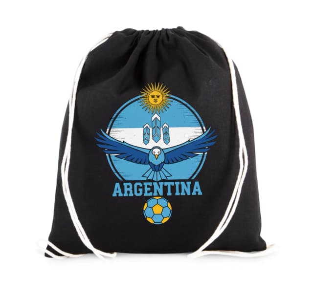 Vak na chrbát Argentína Modrý Orol Slnko Krídla A Futbalová Vášeň