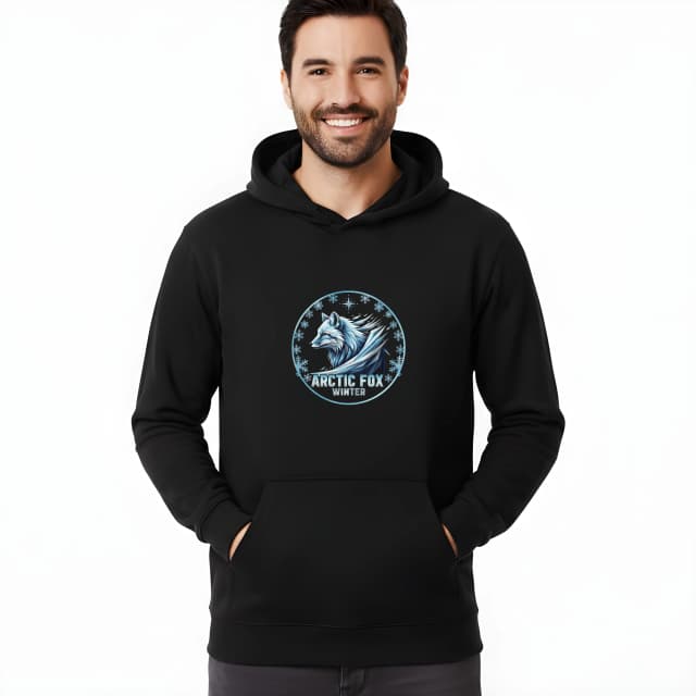 Mikina Arctic Fox Ľadová Elegancia A Divoká Zimná Krása Severu
