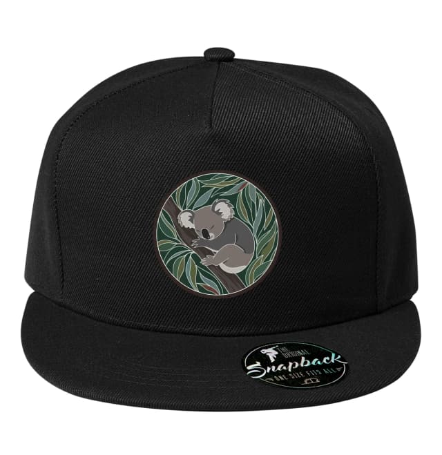 Snapback Tichý Spánok Koaly Vo Vitráži Eukalyptového Raja