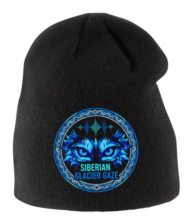 Detská zimná čiapka Ľadový Pohľad Sibíri Siberian Glacier Gaze V Modrom Svetle