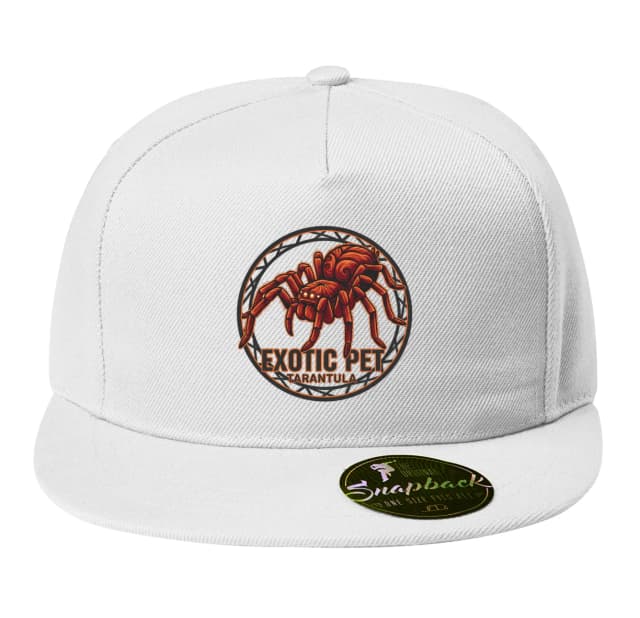Snapback Ohromujúca Červená Tarantula Exotic Pet Unikátny Design Pre Milovníkov Pavúkov V Teráriách