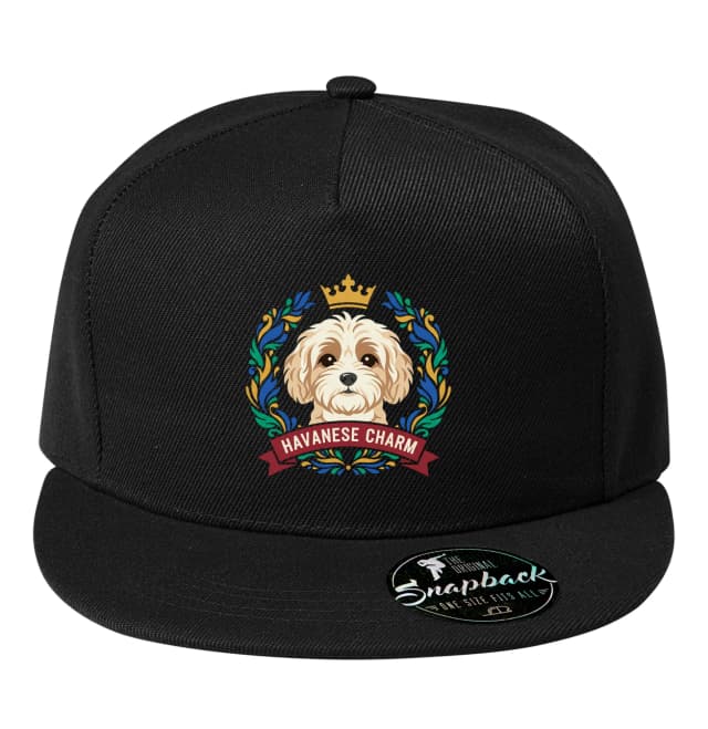Snapback Havanese Kráľovský Šarm Vo Venci Lásky A Roztomilosti