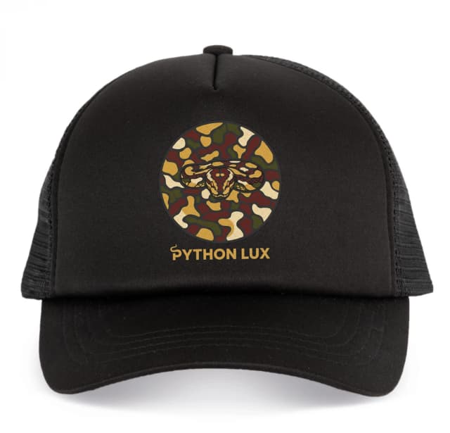 Detská šiltovka Nočná Kamufláž Python Lux Exkluzívne Vzory Ball Python V Zemitých Tónoch