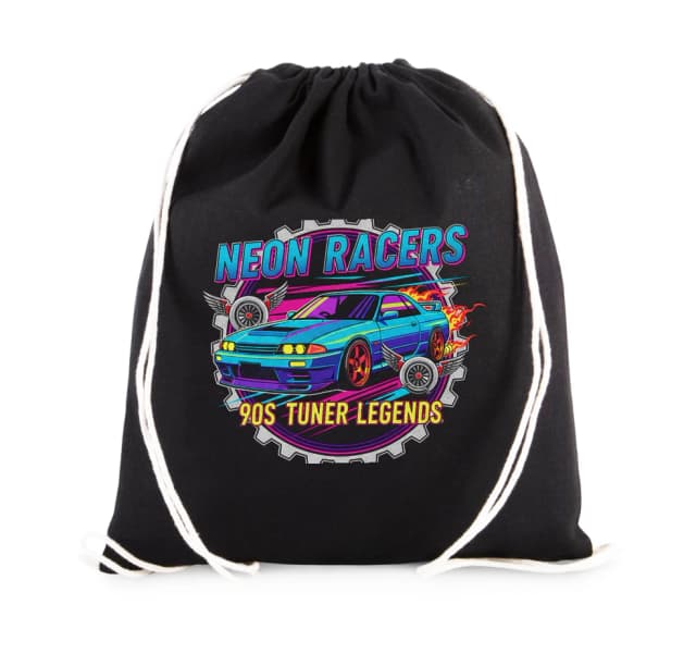 Vak na chrbát Neon Racers 90s Tuneri A Legendy Nočných Pretekov