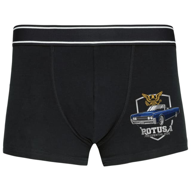 Boxerky Prezidentská Jazda Potus 1 Legendárna Lincoln Continental S Orlím Erbom
