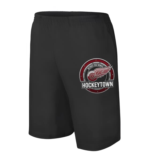 Pánske/detské kraťasy Detroit Red Wings Hockeytown Legendárne Mesto Hokeja S Krídlami