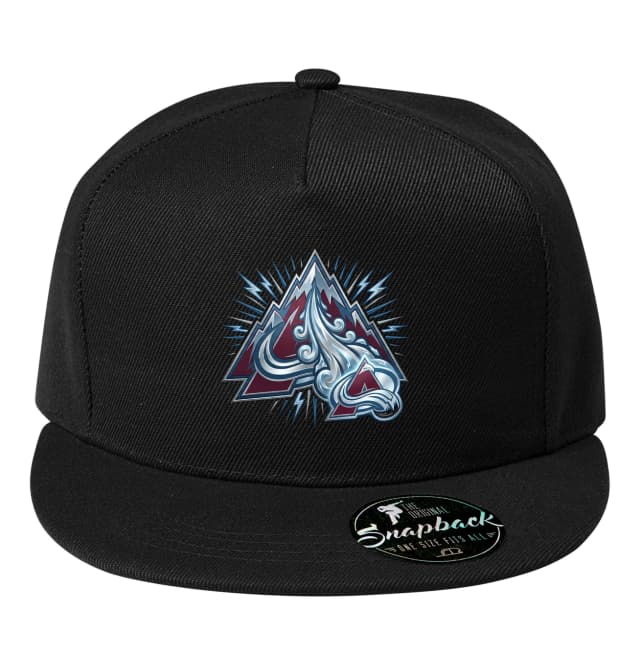Snapback Horská Búrka Ľadových Vĺn A Bleskov Colorado Avalanche