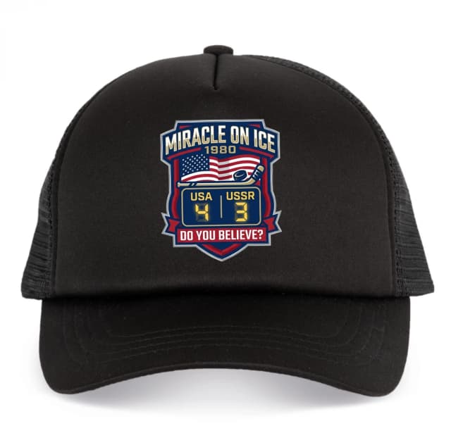 Detská šiltovka Zázrak Na Ľade Miracle On Ice 1980 Usa Vs Ussr Veríš
