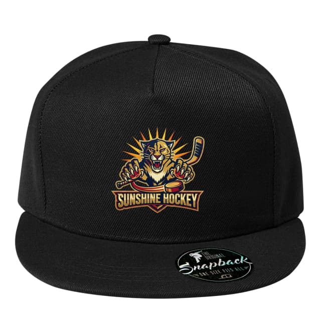 Snapback Sunshine Hockey Hrdý Panter So Horúcou Septembra Pazúry A Pukom