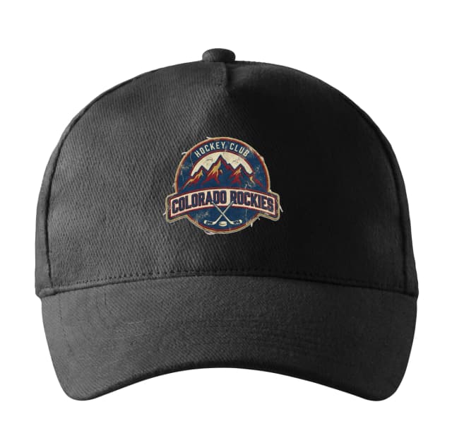 Šiltovka Retro Odznak Colorado Rockies Horský Hokejový Legendárny Motív