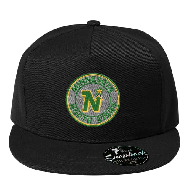 Snapback Kultové Minnesota North Stars Zelenozlatý Erb Severných Hviezd