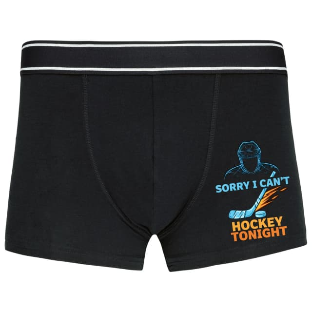 Boxerky Prepáč Nemôžem Sorry I Cant Hokejová Noc V Neónovom Štýle