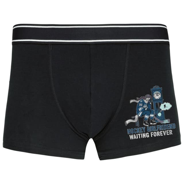 Boxerky Hockey Girlfriend Trpezlivá Priateľka Čakajúce Na Svojho Hráča Naveky
