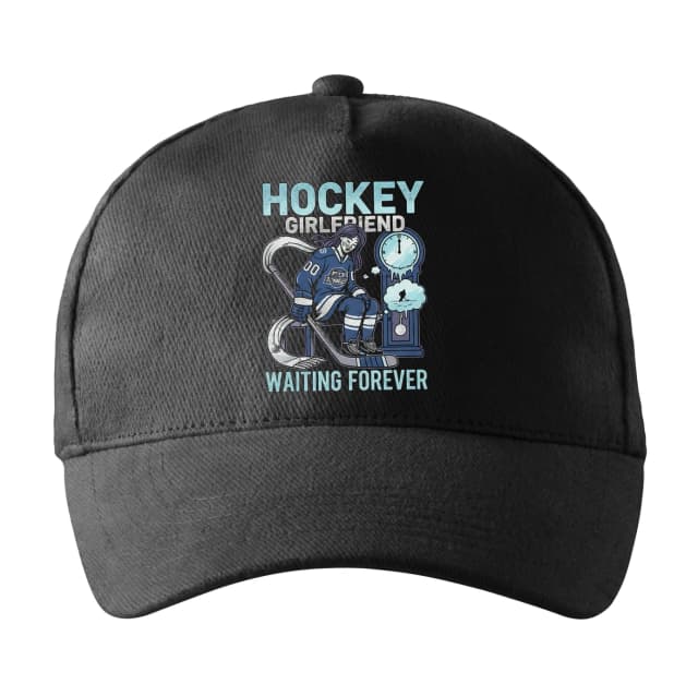 Šiltovka Trpezlivá Hockey Girlfriend Čaká Naveky Pre Pravých Fanúšikov