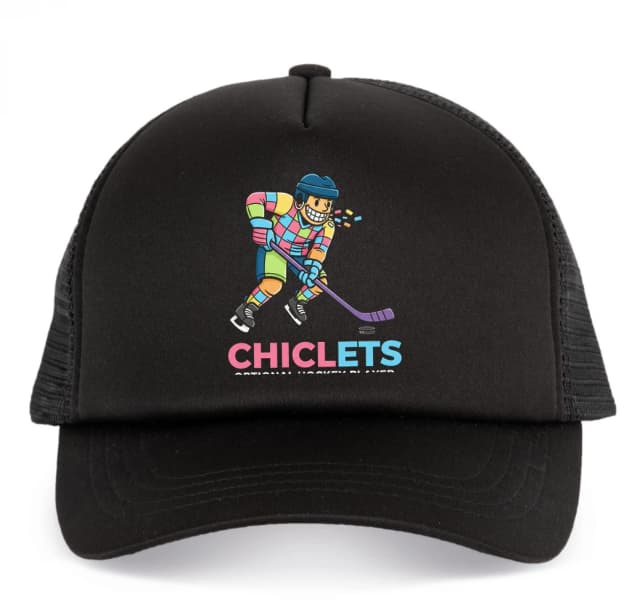 Detská šiltovka Chiclets Farebný Hokejový Úsmev Plný Hravých Žuvačiek