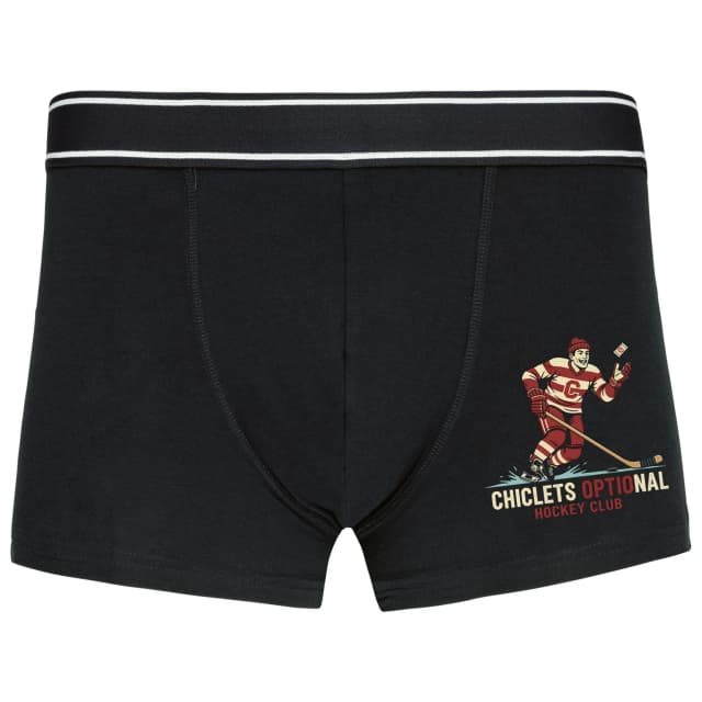 Boxerky Chiclets Optional Hockey Club Retro Hokejový Hráč So Žuvačkou