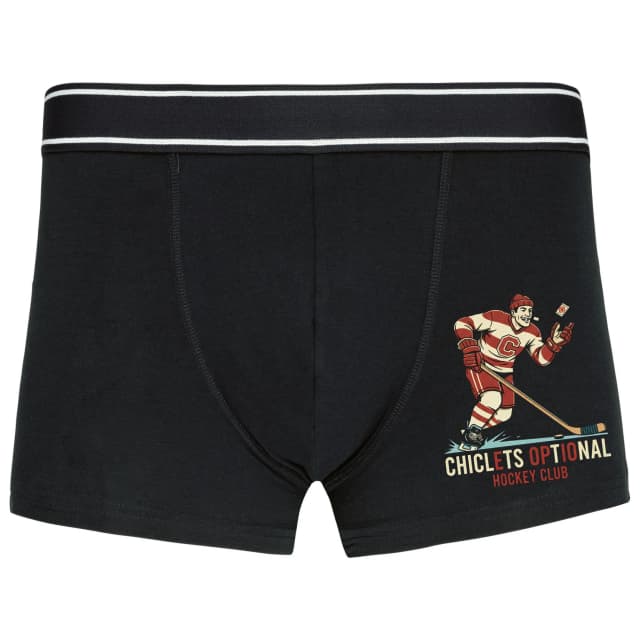 Boxerky Chiclets Optional Retro Hokejový Klub Ľadová Nostalgia A Humor