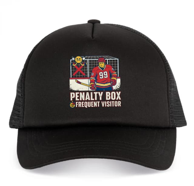 Detská šiltovka Častý Návštevník Penalty Box Legenda Dvojminútoviek A Trestov