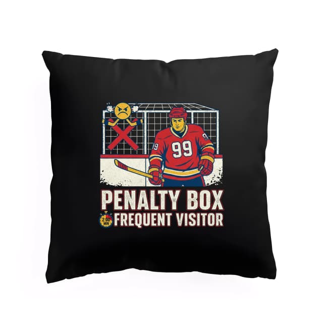 Vankúš Častý Návštevník Penalty Box Legenda Dvojminútoviek A Trestov