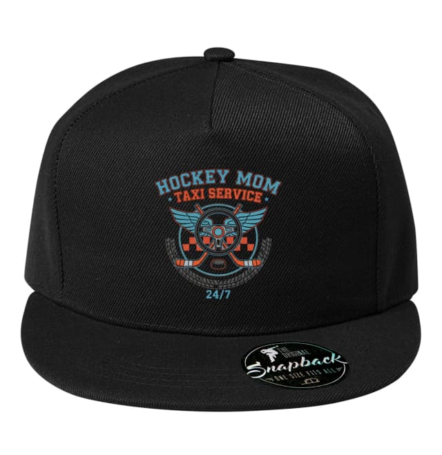 Snapback Hockey Mom Taxi Služba Pre Hrdé Hokejové Mamy 247