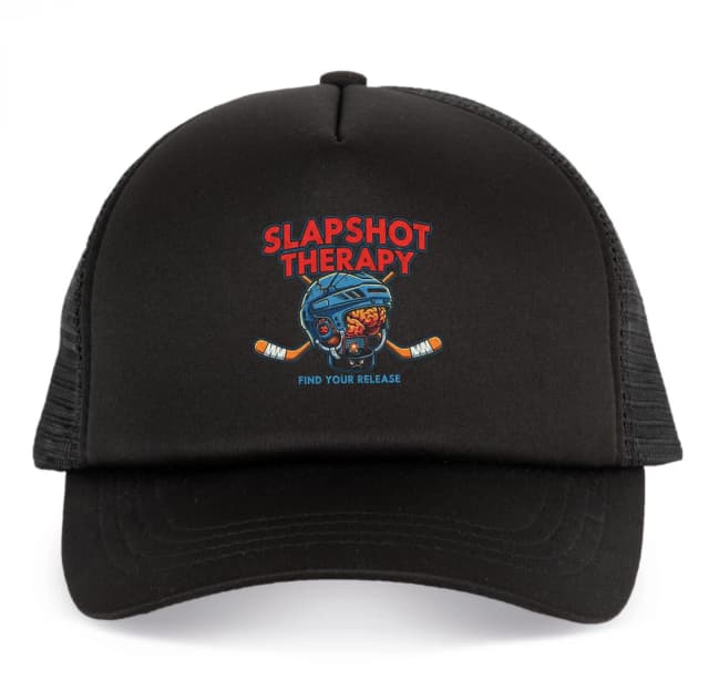 Detská šiltovka Slapshot Therapy Nájdite Svoj Výstrel Uvoľnite Myseľ A Silu