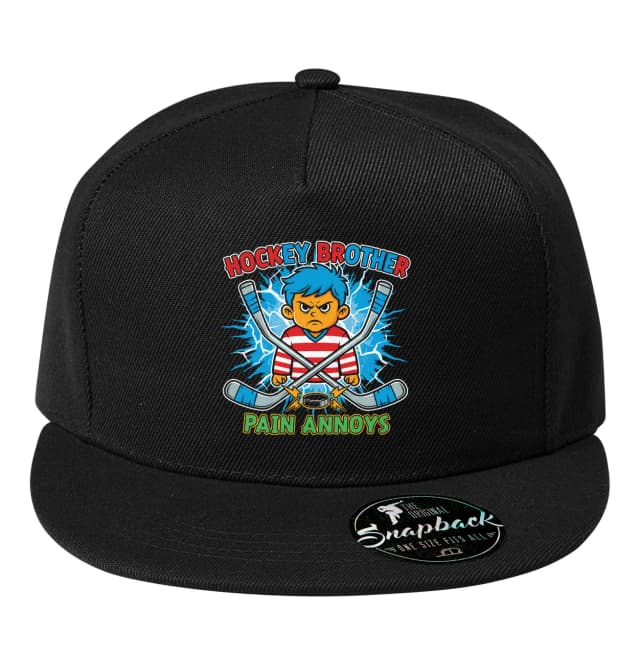Snapback Nahnevaný Hokejový Brácha Malý Drsniak Čo Štve Súpera