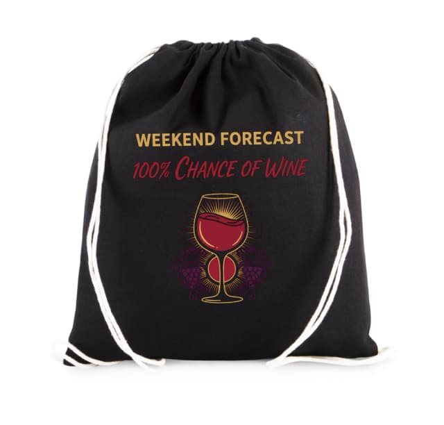 Vak na záda Weekend Forecast 100 Šance Vína Pro Víkend Plný Relaxu A Radosti