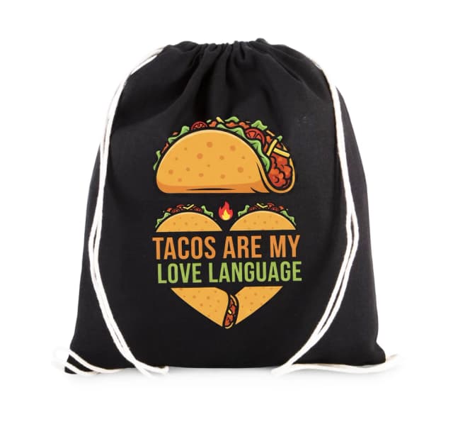 Pytlík Tacos Jsou Můj Jazyk Lásky Srdce Salsa A Smích