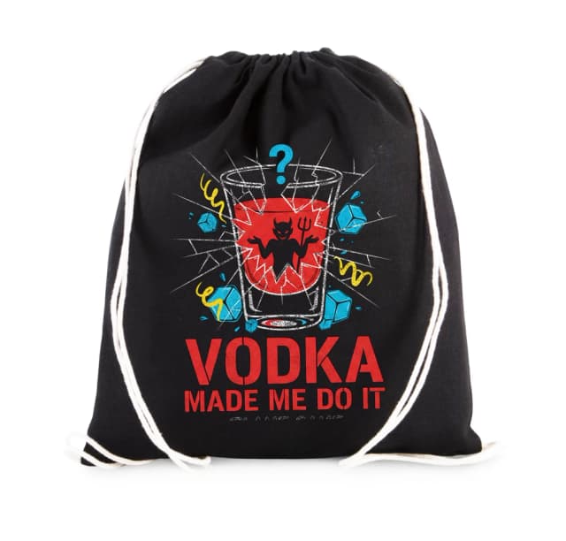 Vrecko Vodka Blame Game Diabol V Pohári Kto Má Vinu Na Párty