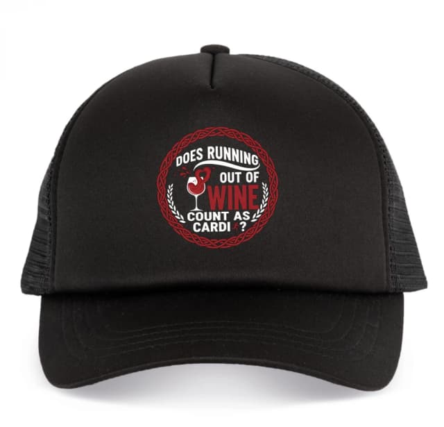 Trucker čiapky Došlo Vám Víno To Sa Počíta Ako Kardio