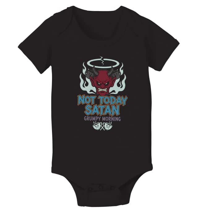 Body Not Today Satan Ranná Káva Pre Mrzuté Ráno A Odolnej Duše