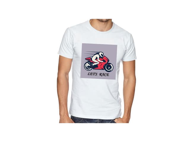 Pánske tričko Motocyklový pretekár