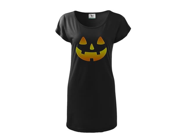 Halloween tekvicové tehotenské šaty